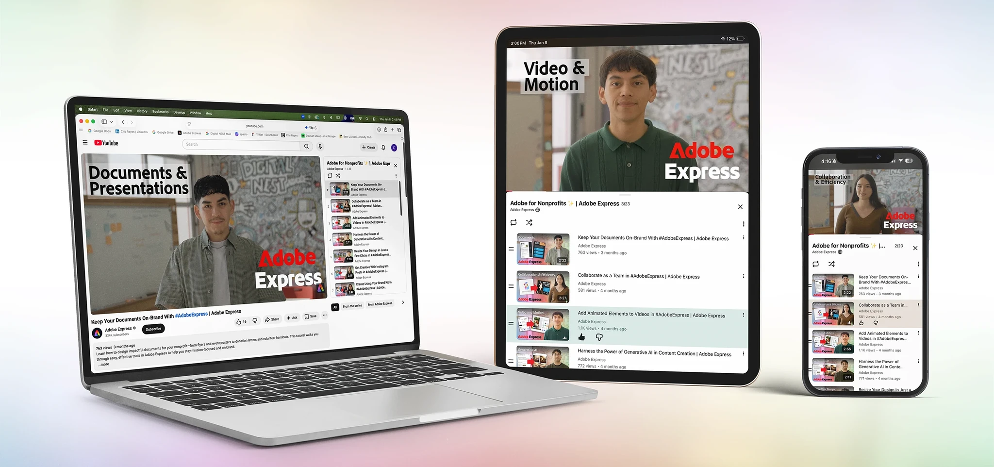 Adobe Express Tutorial Series